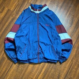 Wilson Burgundy and Blue Jacket with Zip